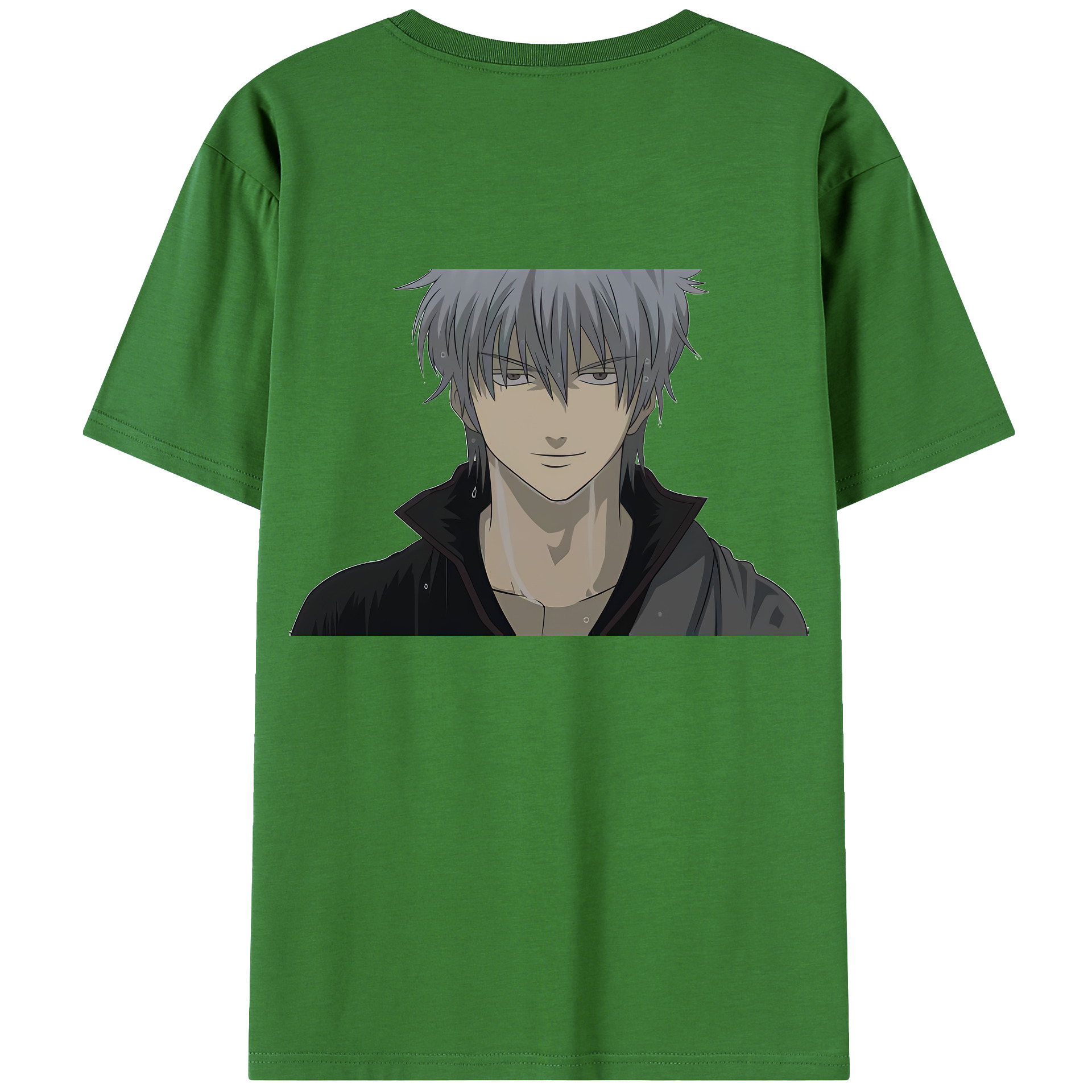 （画像用） ぎんたま 坂田銀時（さかたぎんとき） 神楽 志村新八（しむら しんぱち） GINTAMA Sakata Gintoki Kagura Shimura Shinpachi レディース半袖Tシャツ(バックプリント)
